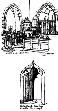 inside St Ann's in Georgian times